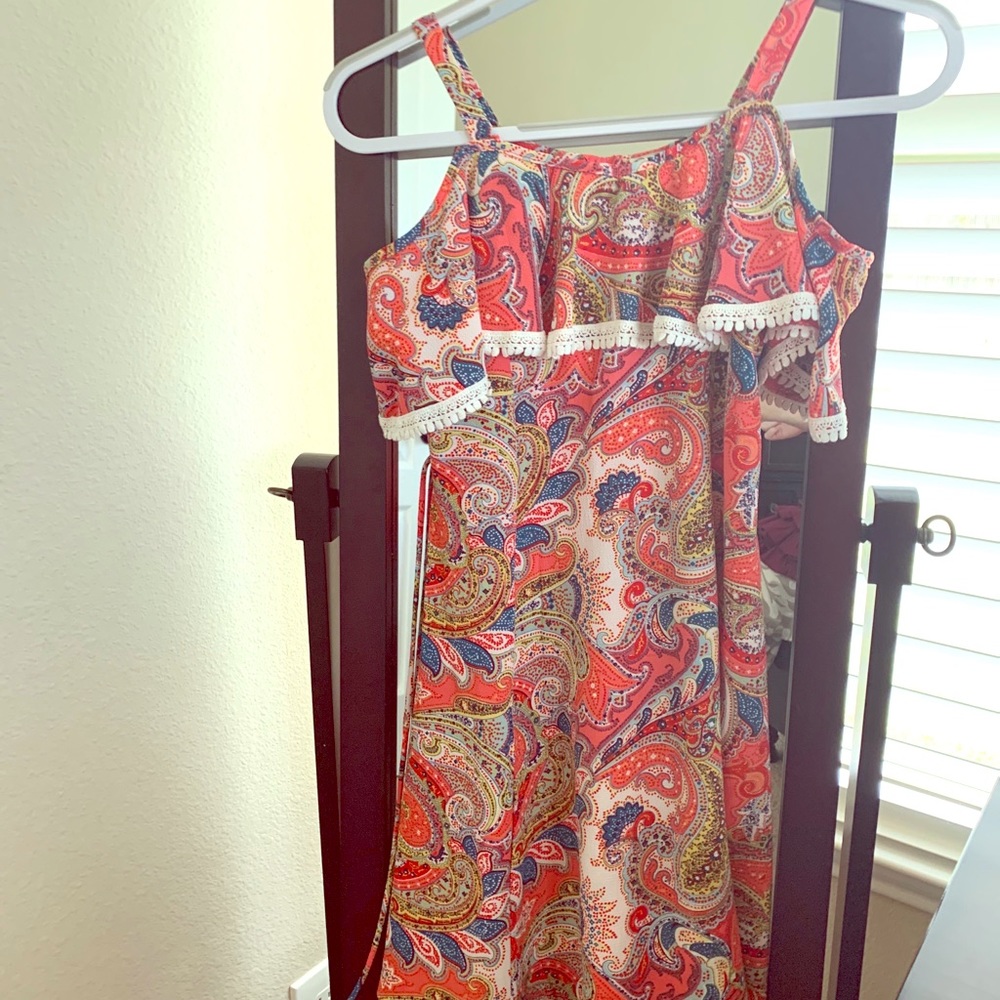 Speechless Cold Shoulder Dress